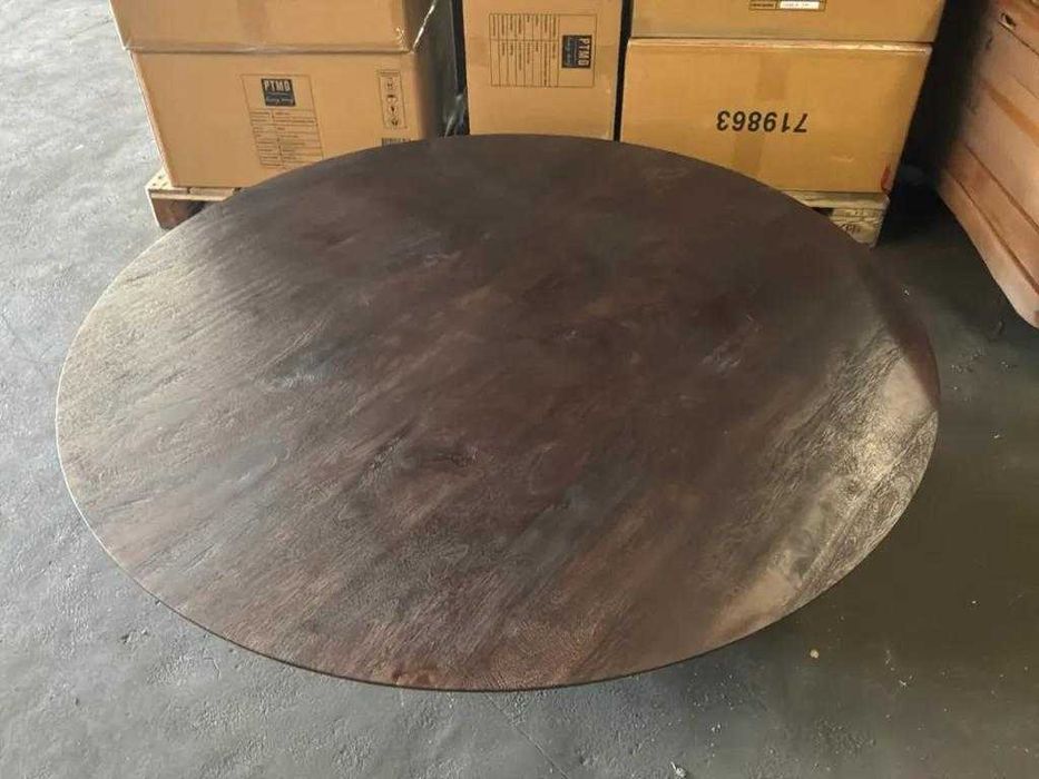 Masă rotundă modernă 150 cm, Lemn TEC
