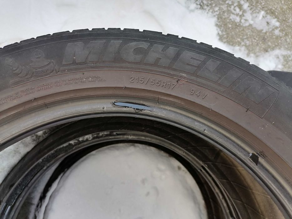 215/55/17 2бр.Michelin Летни гуми