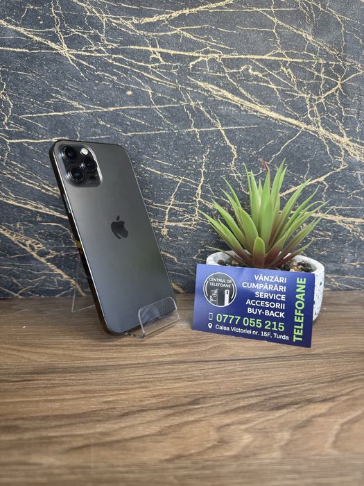 Iphone 12 Pro Max/256/Garantie 2 Ani Centrul de Telefoane/Rate