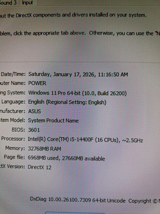 Vand pc gaming i5 14400f rtx 4060