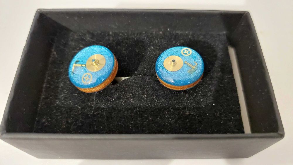 Butoni Papionette piese de ceas + butoni textili Art My Way