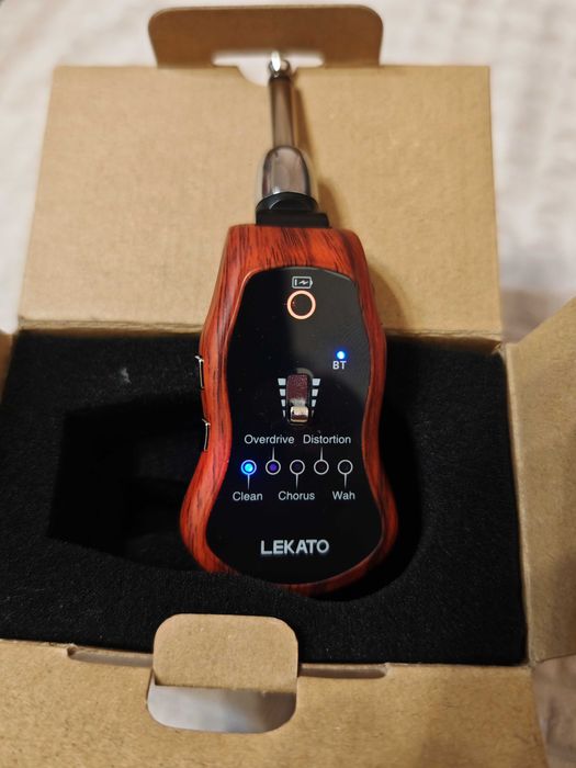 LEKATO мини китарен усилвател ефекти Bluetooth нов