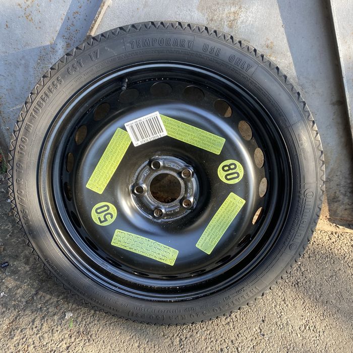 Janta roata slim rezerva Audi A5 A4 B8 B9 125/70/19 noua