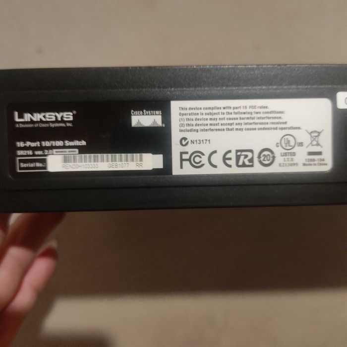 Switch Linksys dLink
