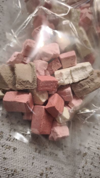Сублимированные фрукты, мороженое