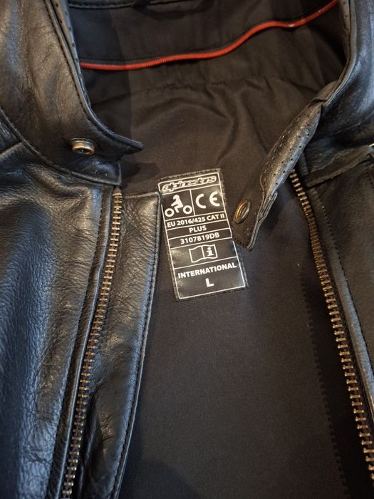 Geaca moto de piele Alpinestars Crazy Eight mărimea L