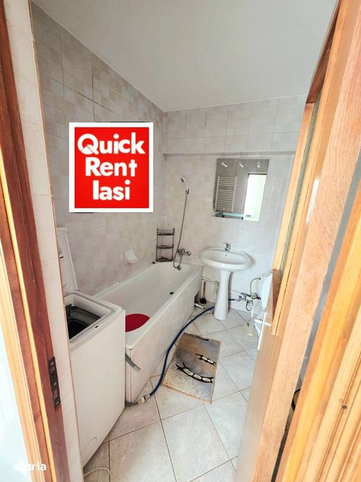 Pacurari Mimoza Apartament 2Camere Decomandat De Inchiriat 380eur