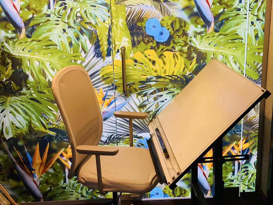 Masa pentru arhitectura+ scaun