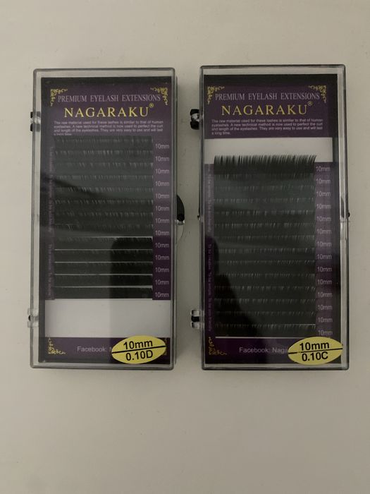 Ресницы для наращивания Nagaraku (6шт)