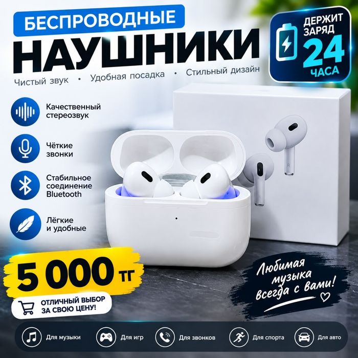 Продам новые наушники