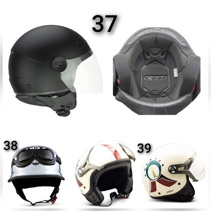 Каски за мотори, разнообразие от модели, цени в описанието