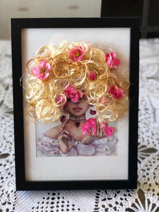 Цветочные 3D Картины