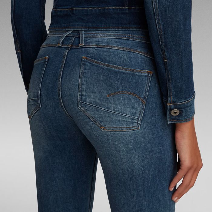 G-Star RAW Lynn D-Mid Waist Super Skinny Jeans ОРИГИНАЛНИ дамски дънки - 27 и 30