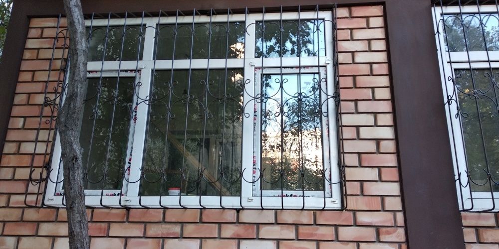Решётки на окна и козырьки под заказ в Ташкенте