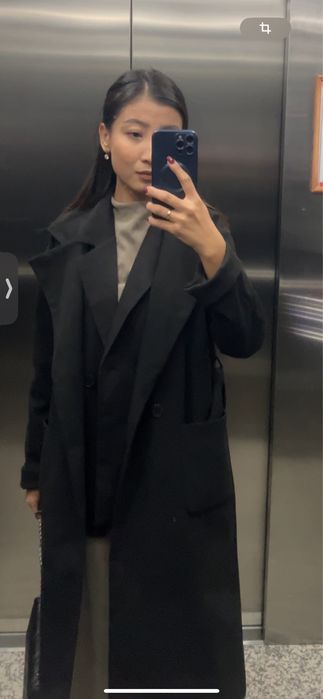 пальто длинный 12000