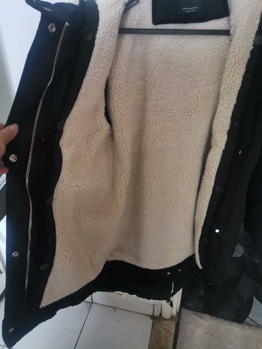 Geaca de blugi îmblănită Berska