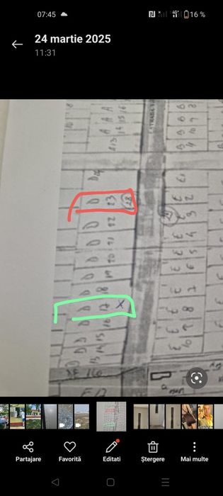 Teren intravilan 15 €/mp,jud Tulcea