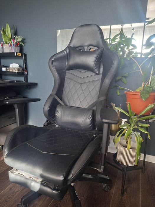 Scaun gaming piele