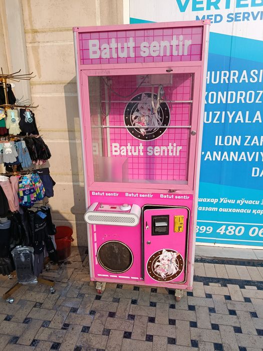 Kran aparat  uyinchoq oʻynaydigon aparat