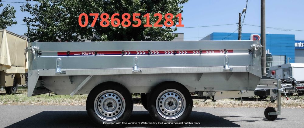 Remorca 750 Kg  Auto Atv Moto Apicola Platforma Transport Marfa Oferta
