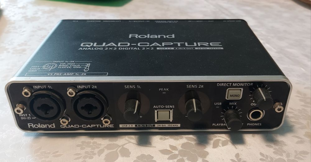 Звуковая карта Roland Quad Capture
