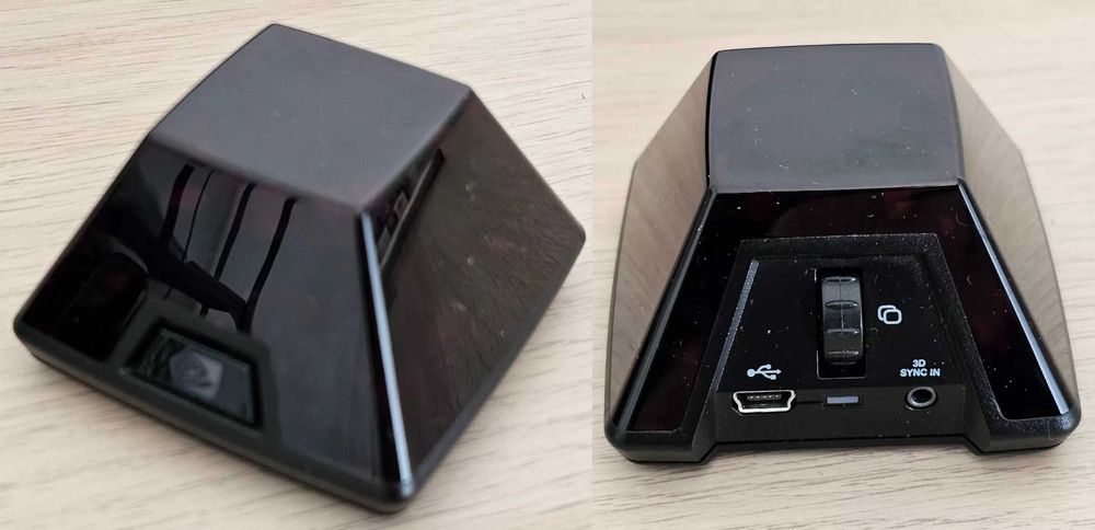 3D-очки NVIDIA GeForce 3D Vision Kit с трансмиттером