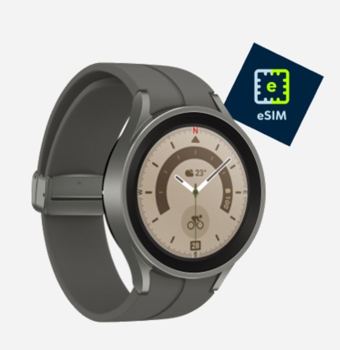 Смарт часовник Samsung Galaxy Watch5 Pro LTE 4G + Аксесоари