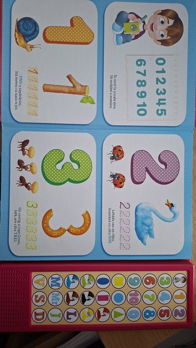 Carte cu sunete,  editura Dorinta - Numere