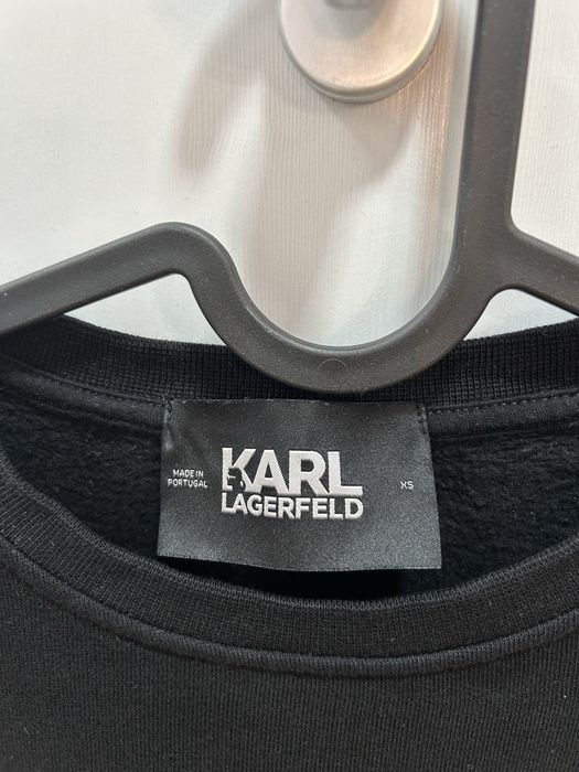 Bluza fleece Karl Lagerfeld originala