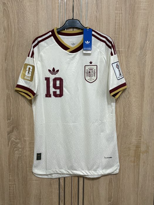 Tricou Spania Away World Cup 2026 Lamine Yamal #19 - Player Version - S