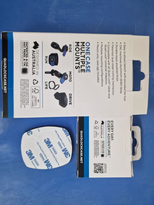 QuadLock Fork Stem Pro, Handlebar Mount Pro стойка за телефон за мотор