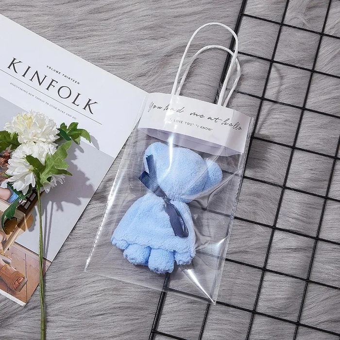 Полотенчик + подарочный пакетик