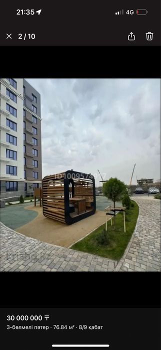 Срочно продаётся 3-комнатная квартира в ЖК Baqsaray в Шымсити!