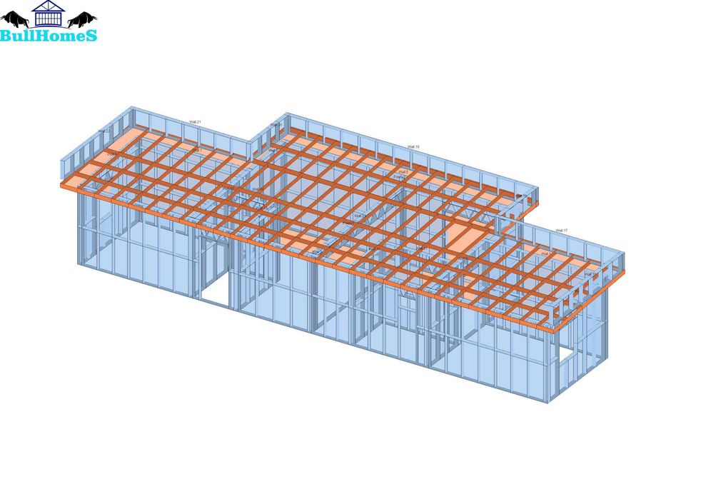 Къща, Бунгало, Сглобяеми къщи, Преместваеми, Модулни, Жилищни - 80м²