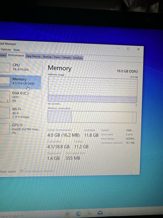 Vand leptop acer  i5 4258U  16gb ram 1600mhz hdd 466gb intel(R) iris(TM) Graphics 5100 2gb