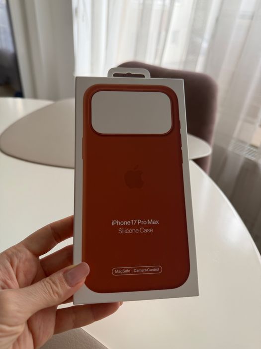 Husa silicon Apple Iphone 17 Pro Max Terra Cotta