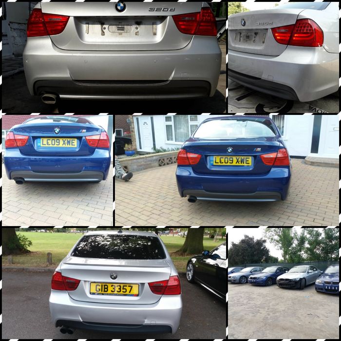 Portbagaj cu stopuri bmw e90 facelift lci diferite culori