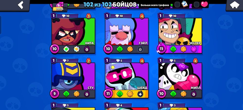 Аккаунт в Brawl Stars