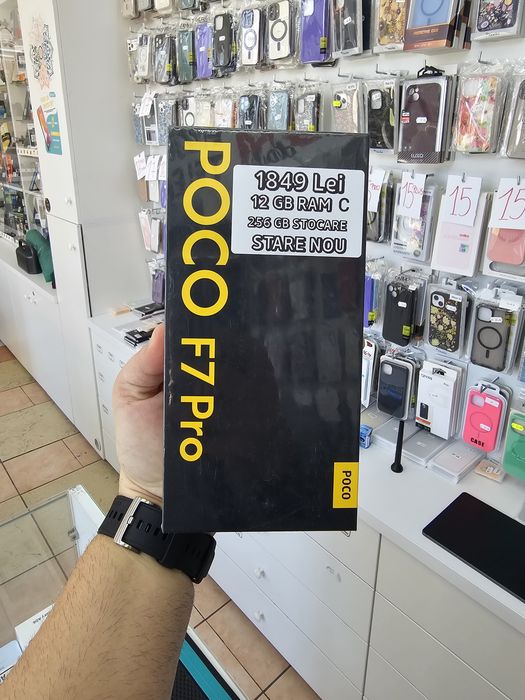 Poco F7 Pro, 12/256GB, Sigilat, Garanție
