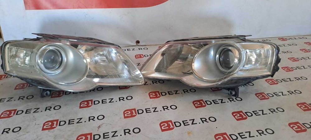 Faruri / Far stanga far dreapta VW Passat B6 cu lupa fara xenon