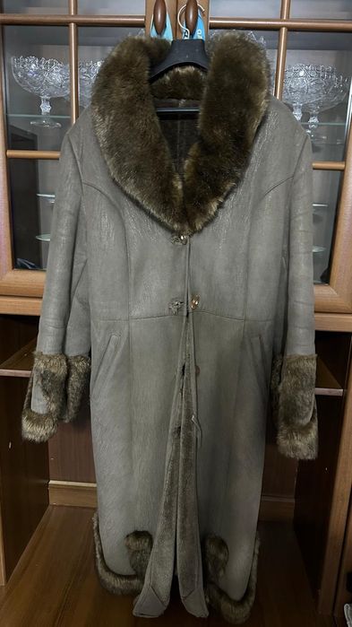 Дублёнка в нормальном состоянии