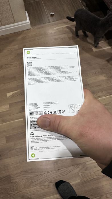 Apple 17 Pro max 512 гб новый