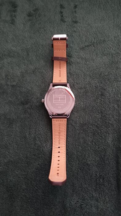 Ceas bărbați Tommy Hilfiger original, curea piele maro