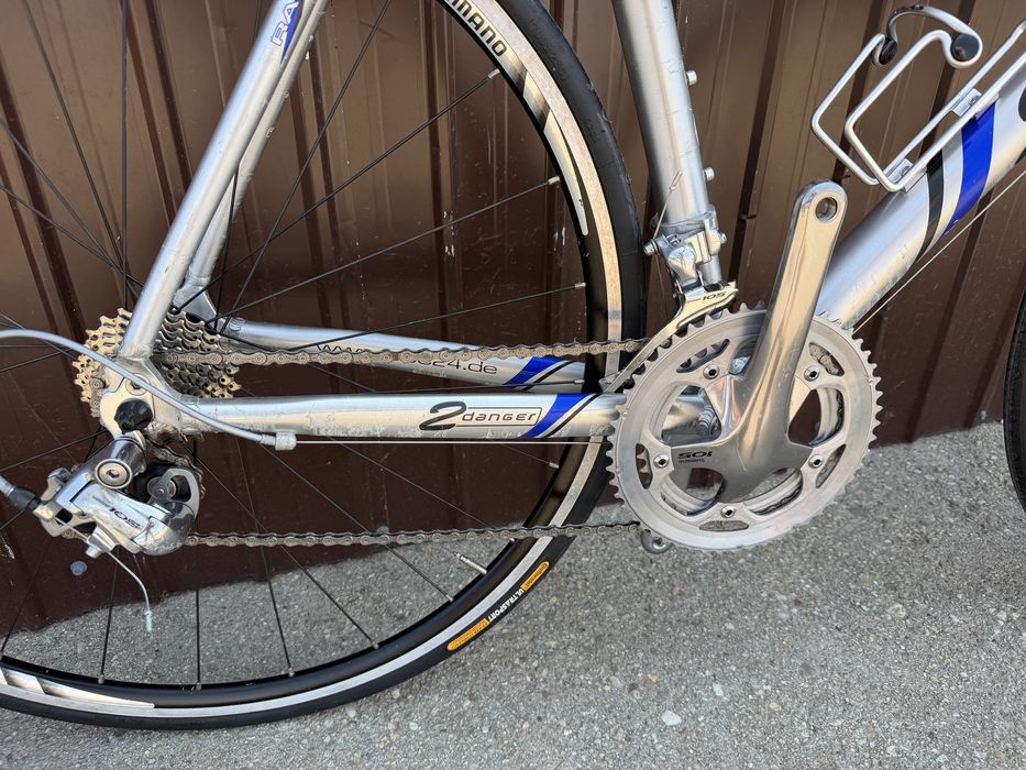 Cursiera Aluminiu / furca carbon Full shimano 105