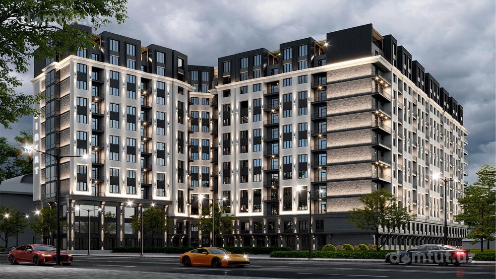 Продается НОВОСТРОЙКА 2-комн. 51 кв.м. С балконом в Яккасарайском р-не