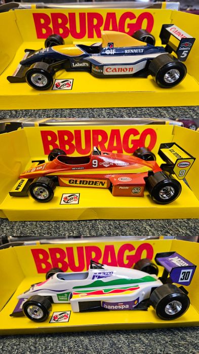 Machete Metal Bburago de colectie 1:24 Formula 1 F1 Made in Italy