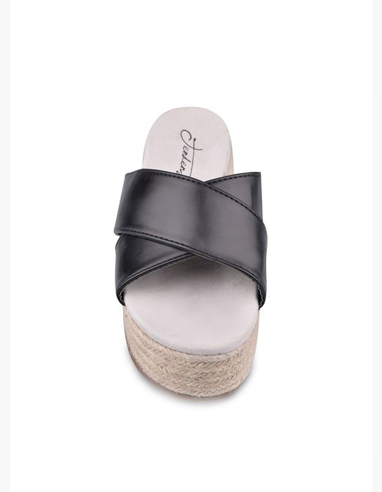 Чехли еко кожа с платформа