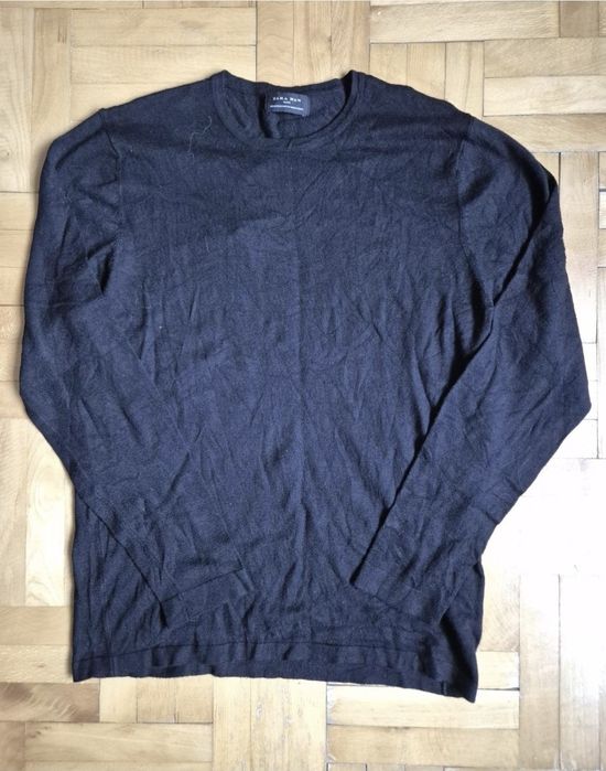 Pulover premium Zara Man, din tricotaj moale, Bărbați - M