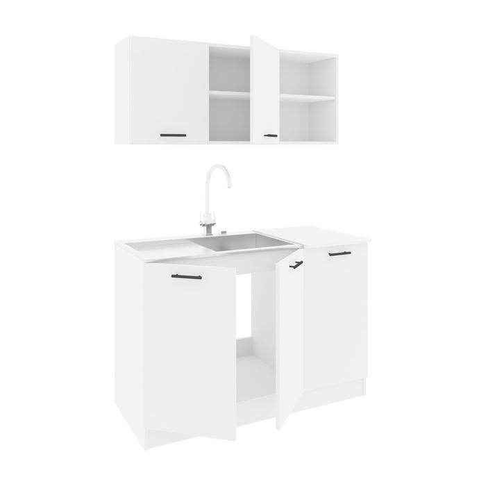 Set Bucatarie ALB 120cm