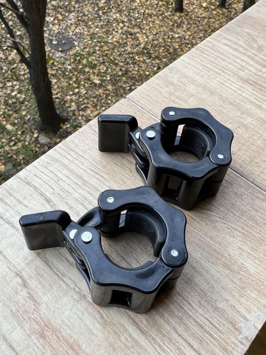 Комплект Скоби за Щанги Гири за Вдигане на Тежести - 28 мм